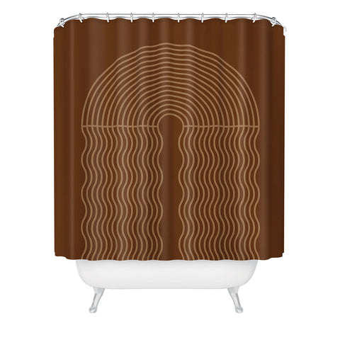 Iveta Abolina Deandre Clay Shower Curtain