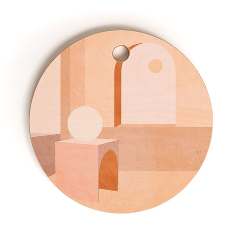 Iveta Abolina Delicious Terra Curves III Cutting Board Round