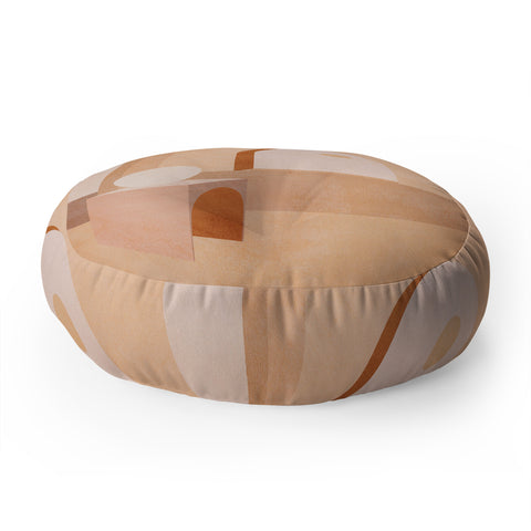 Iveta Abolina Delicious Terra Curves III Floor Pillow Round