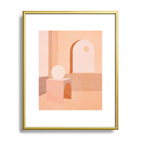 Iveta Abolina Delicious Terra Curves III Metal Framed Art Print