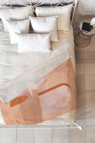 Iveta Abolina Delicious Terra Curves III Fleece Throw Blanket