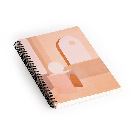 Iveta Abolina Delicious Terra Curves III Spiral Notebook