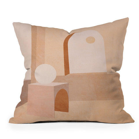 Iveta Abolina Delicious Terra Curves III Throw Pillow