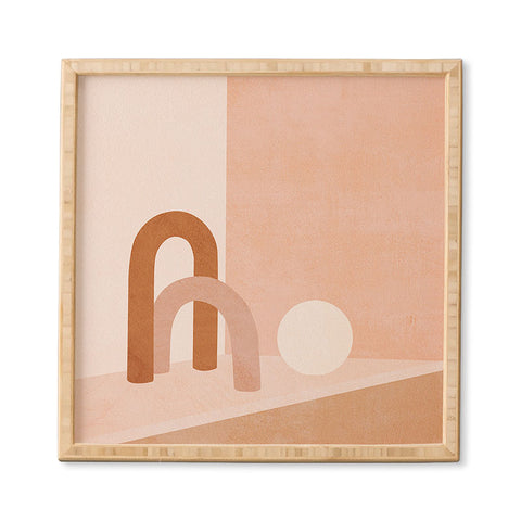 Iveta Abolina Delicious Terra Curves IV Framed Wall Art