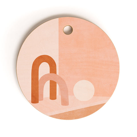 Iveta Abolina Delicious Terra Curves IV Cutting Board Round