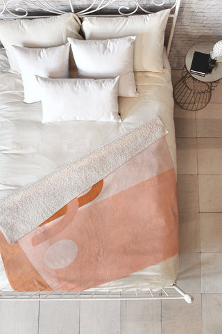 Iveta Abolina Delicious Terra Curves IV Fleece Throw Blanket