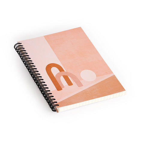 Iveta Abolina Delicious Terra Curves IV Spiral Notebook