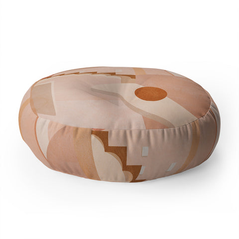Iveta Abolina Delicious Terra Curves V Floor Pillow Round