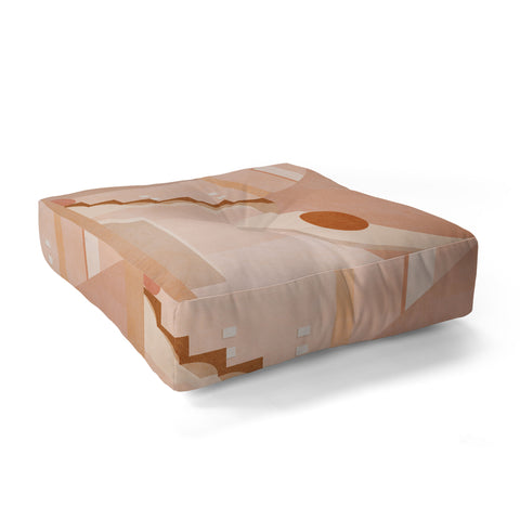Iveta Abolina Delicious Terra Curves V Floor Pillow Square