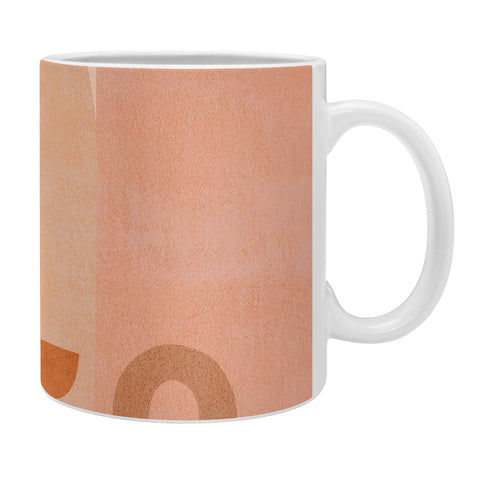 Iveta Abolina Delicious Terracotta Curves II Coffee Mug