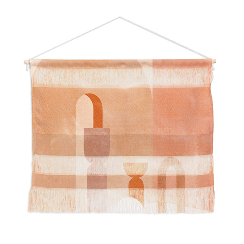 Iveta Abolina Delicious Terracotta Curves II Wall Hanging Landscape