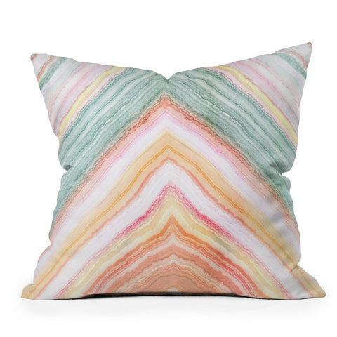 Iveta Abolina Desert Matcha Throw Pillow