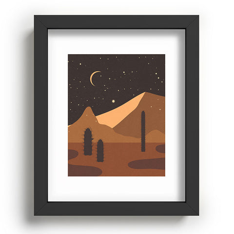 Iveta Abolina Desert Moon Phase I Recessed Framing Rectangle