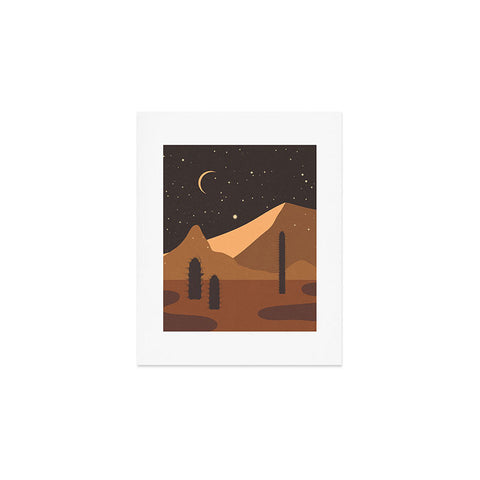Iveta Abolina Desert Moon Phase I Art Print