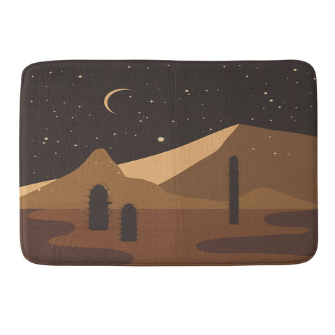 Iveta Abolina Desert Moon Phase I Memory Foam Bath Mat