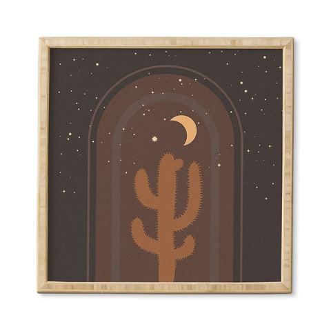 Iveta Abolina Desert Moon Phase II Framed Wall Art