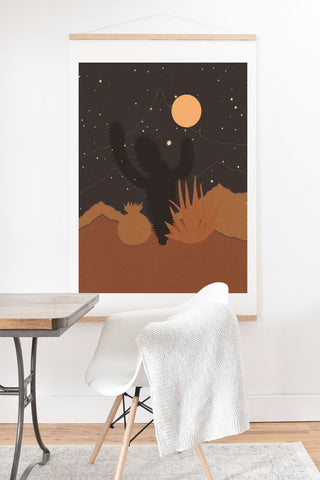 Iveta Abolina Desert Moon Phase III Art Print And Hanger