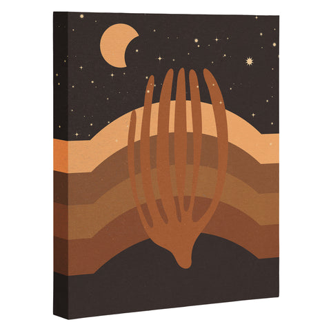 Iveta Abolina Desert Moon Phase IV Art Canvas