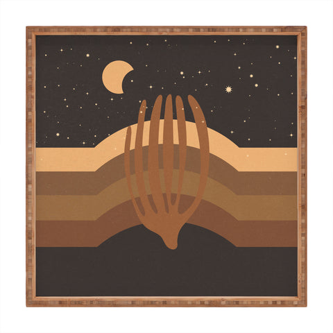 Iveta Abolina Desert Moon Phase IV Square Tray