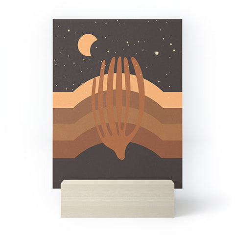 Iveta Abolina Desert Moon Phase IV Mini Art Print