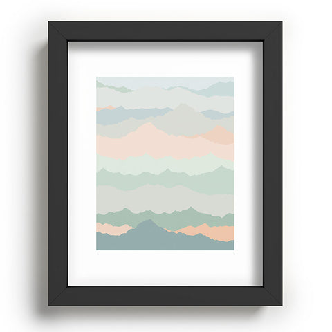 Iveta Abolina Desert Sage Dunes Recessed Framing Rectangle