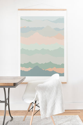 Iveta Abolina Desert Sage Dunes Art Print And Hanger