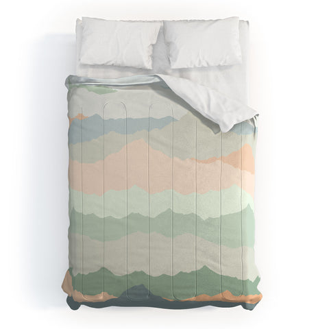 Iveta Abolina Desert Sage Dunes Comforter