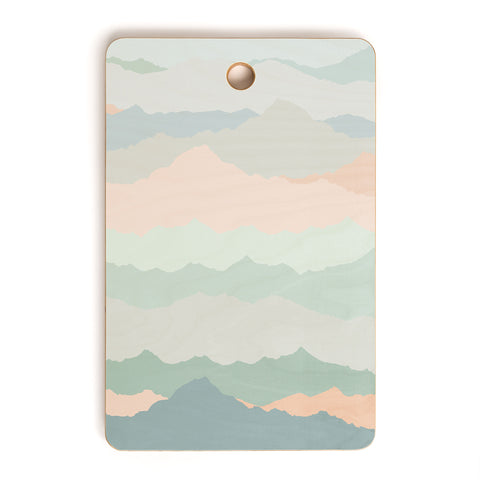 Iveta Abolina Desert Sage Dunes Cutting Board Rectangle