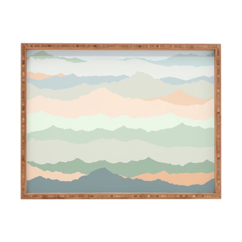 Iveta Abolina Desert Sage Dunes Rectangular Tray