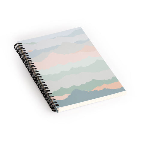 Iveta Abolina Desert Sage Dunes Spiral Notebook