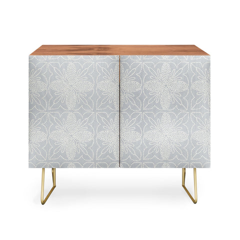 Iveta Abolina Dotted Tile Pale Blue Credenza