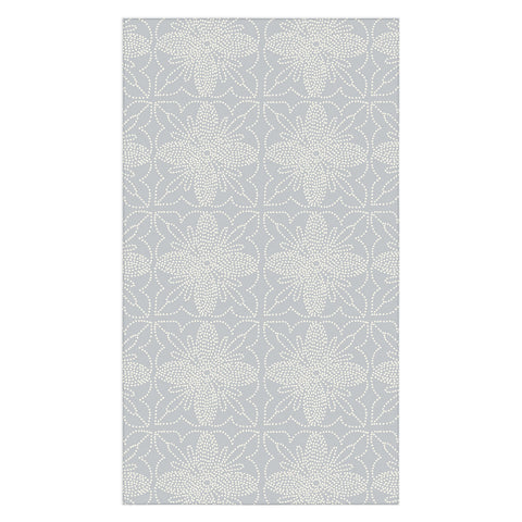 Iveta Abolina Dotted Tile Pale Blue Tablecloth