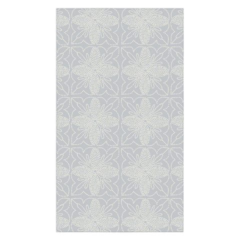 Iveta Abolina Dotted Tile Pale Blue Tablecloth