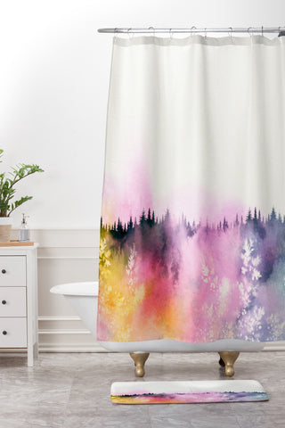 Iveta Abolina Dreaming of You Shower Curtain And Mat
