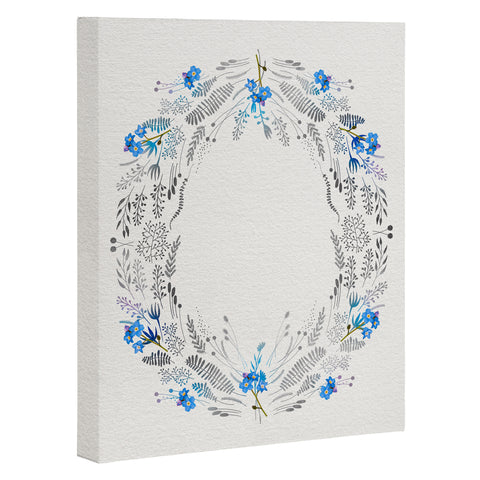 Iveta Abolina Dreamland Blue Art Canvas