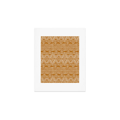 Iveta Abolina Dripping Dots Caramel Art Print