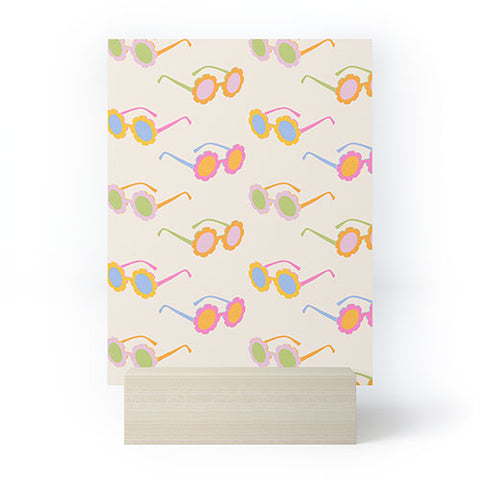 Iveta Abolina Eclectic Daisy Sunglasses Mini Art Print