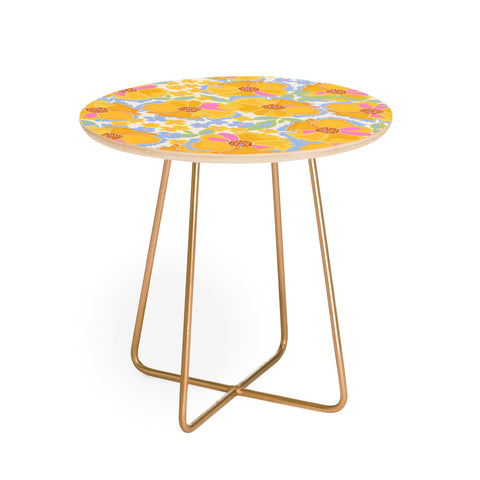 Iveta Abolina Eclectic Garden Round Side Table