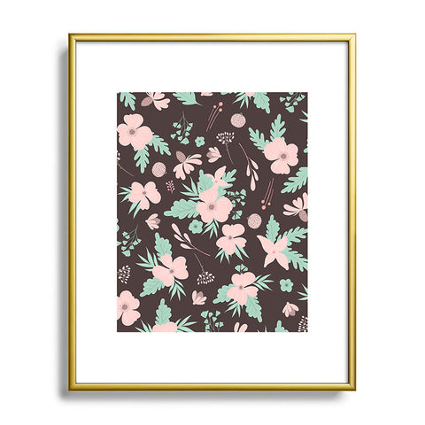 Iveta Abolina Eleanor Garden Metal Framed Art Print