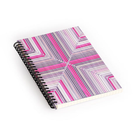 Iveta Abolina Electric Fields Spiral Notebook