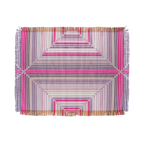 Iveta Abolina Electric Fields Throw Blanket