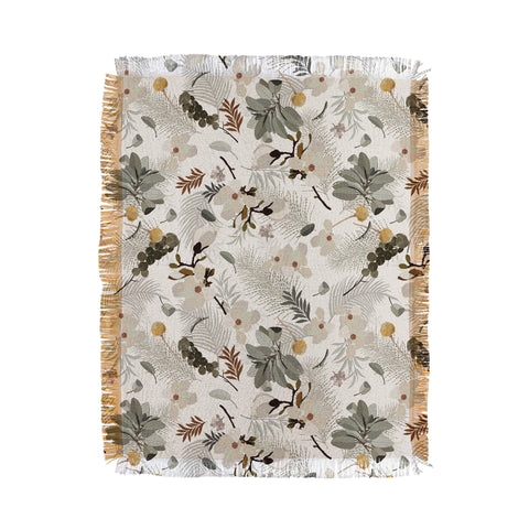 Iveta Abolina Ella Cream Throw Blanket
