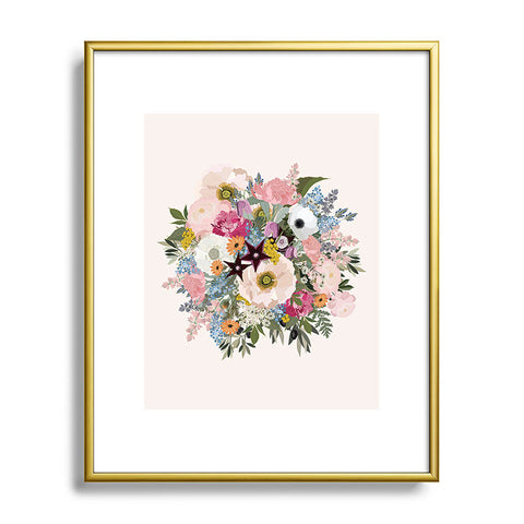 Iveta Abolina Eloise Crepe Metal Framed Art Print