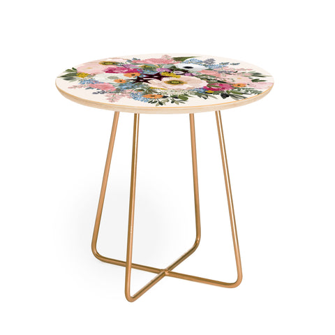 Iveta Abolina Eloise Crepe Round Side Table