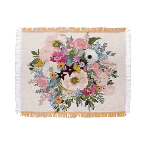 Iveta Abolina Eloise Crepe Throw Blanket