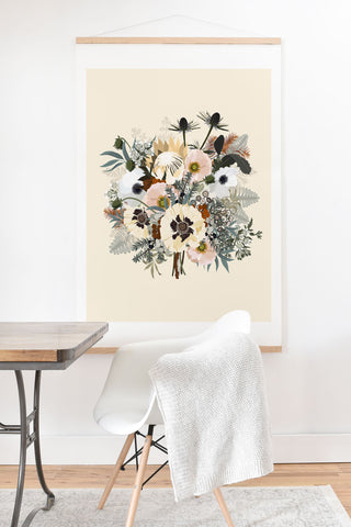 Iveta Abolina Elsa Creme Art Print And Hanger