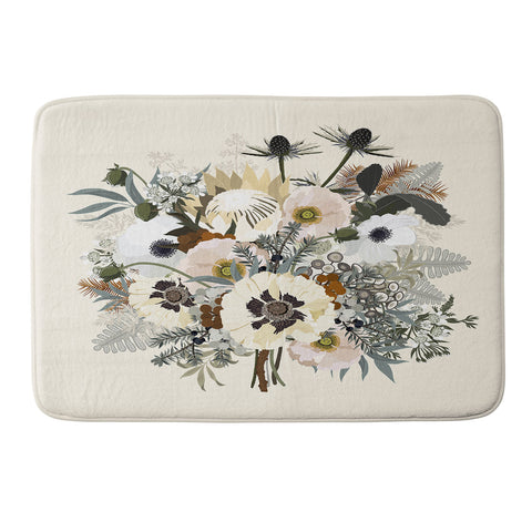 Iveta Abolina Elsa Creme Memory Foam Bath Mat