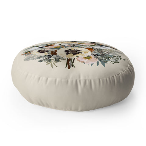 Iveta Abolina Elsa Creme Floor Pillow Round