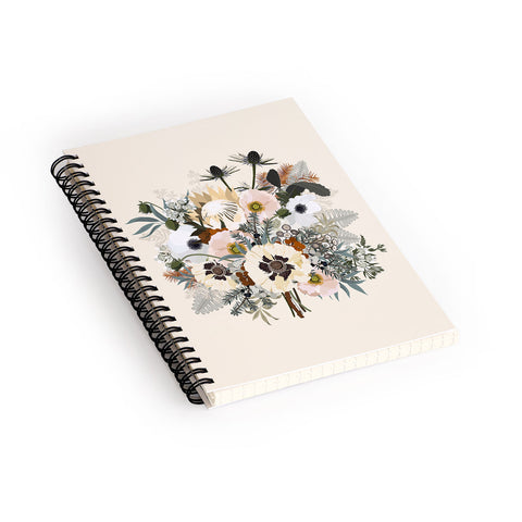 Iveta Abolina Elsa Creme Spiral Notebook