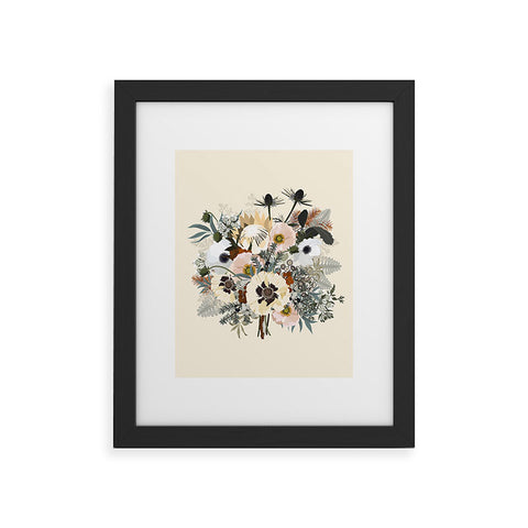Iveta Abolina Elsa Creme Framed Art Print